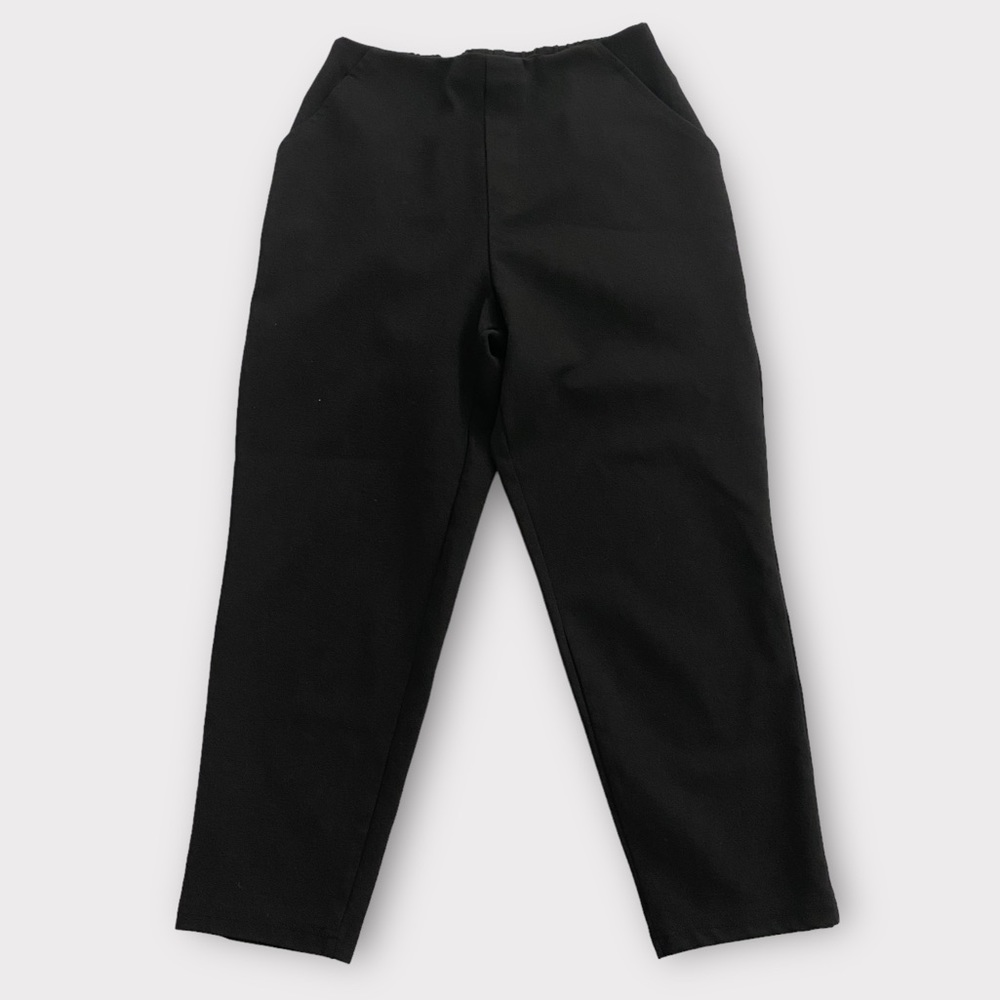 ASOS Women’s Pants Size 4 High Rise Elastic Waist Flat Front Tapered Ankle